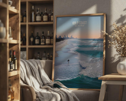 Gold Coast QLD Australia Wall Art Print - Travel Wall Art