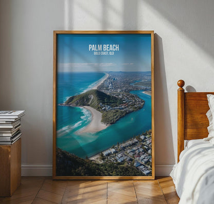 Palm Beach Gold Coast Poster Art Print - Travel Wall Art
