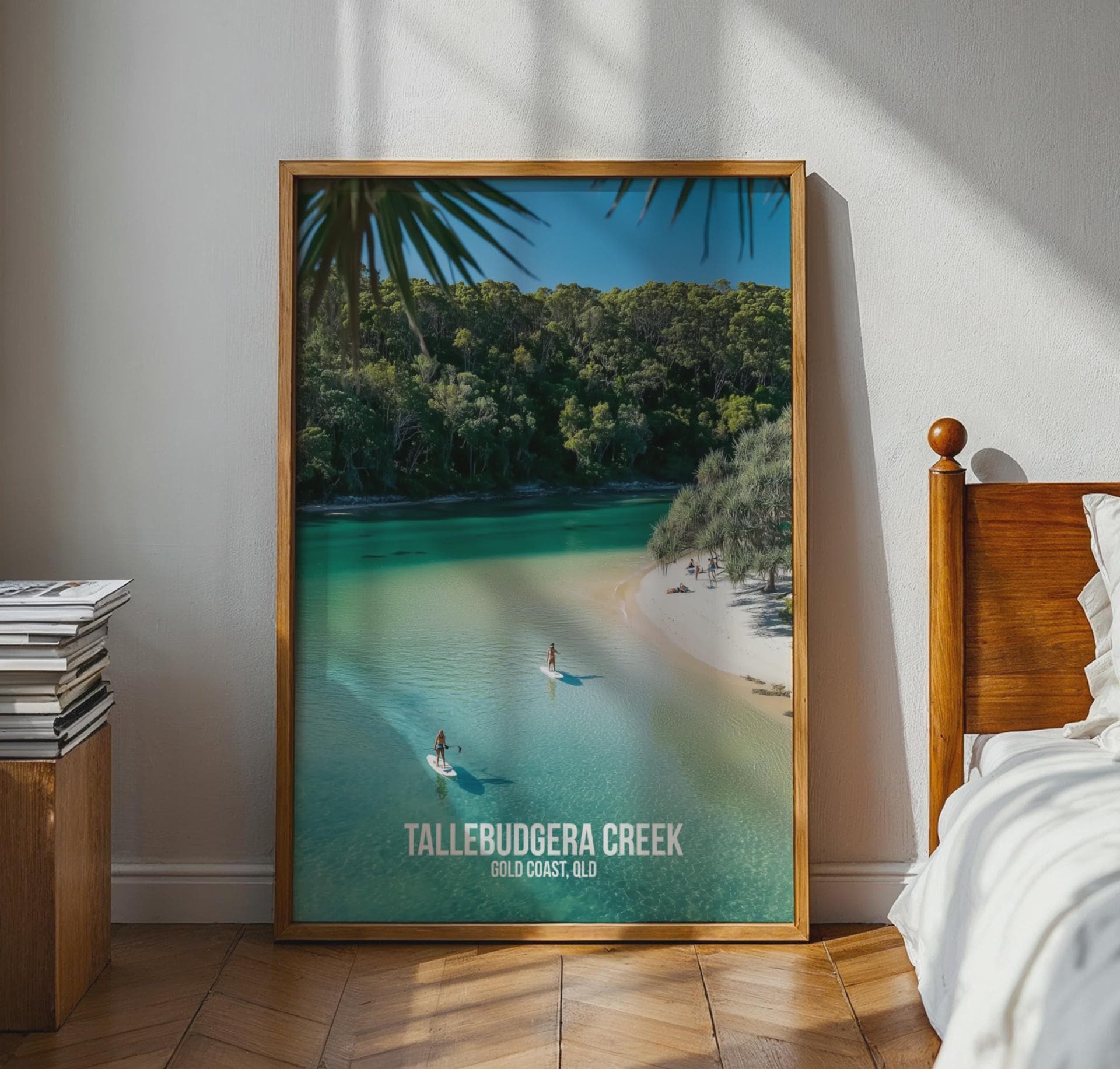 Tallebudgera Creek Wall Art Print Coastal Scene - Travel Wall Art