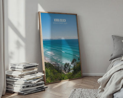 Kirra Beach Wall Art Print Gold Coast QLD - Travel Wall Art