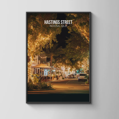 Hastings Street Noosa QLD Wall Art Print - Travel Wall Art