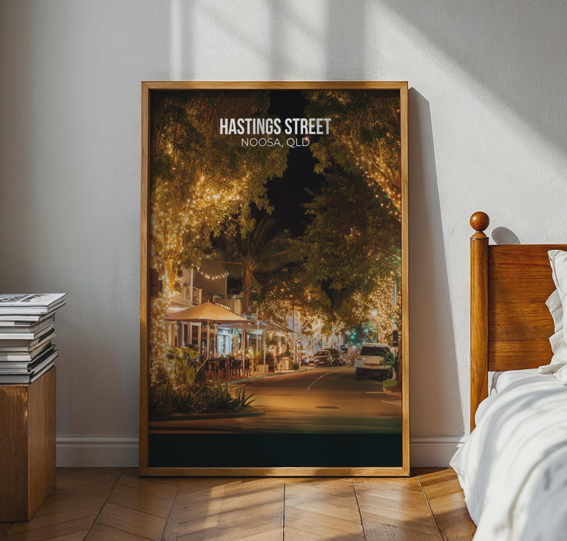 Hastings Street Noosa QLD Wall Art Print - Travel Wall Art