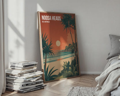 Noosa Heads QLD Australia Print Beach Landscape Wall Art - Travel Wall Art