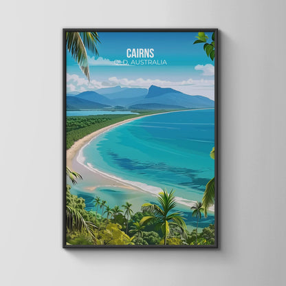 Cairns Ocean View Wall Art Print - Travel Wall Art