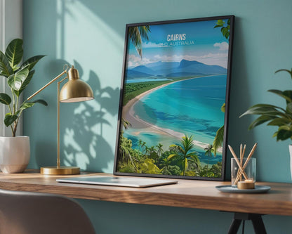 Cairns Ocean View Wall Art Print - Travel Wall Art