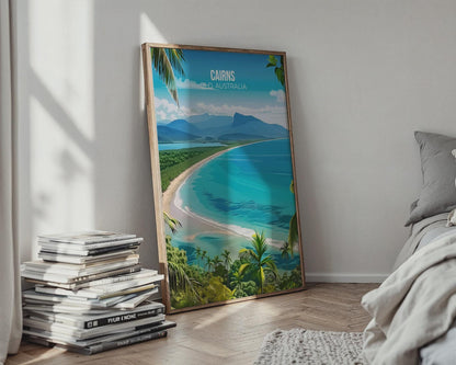 Cairns Ocean View Wall Art Print - Travel Wall Art