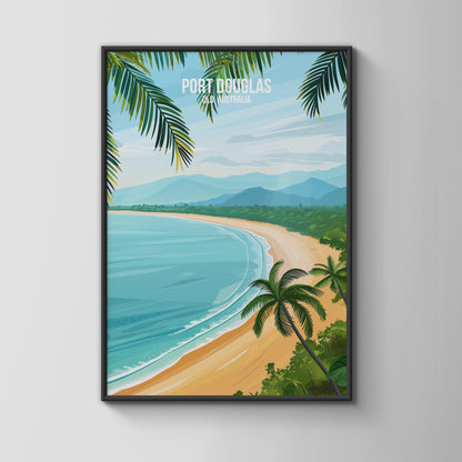 Port Douglas Coastal Art Print Australia Wall Art - Travel Wall Art