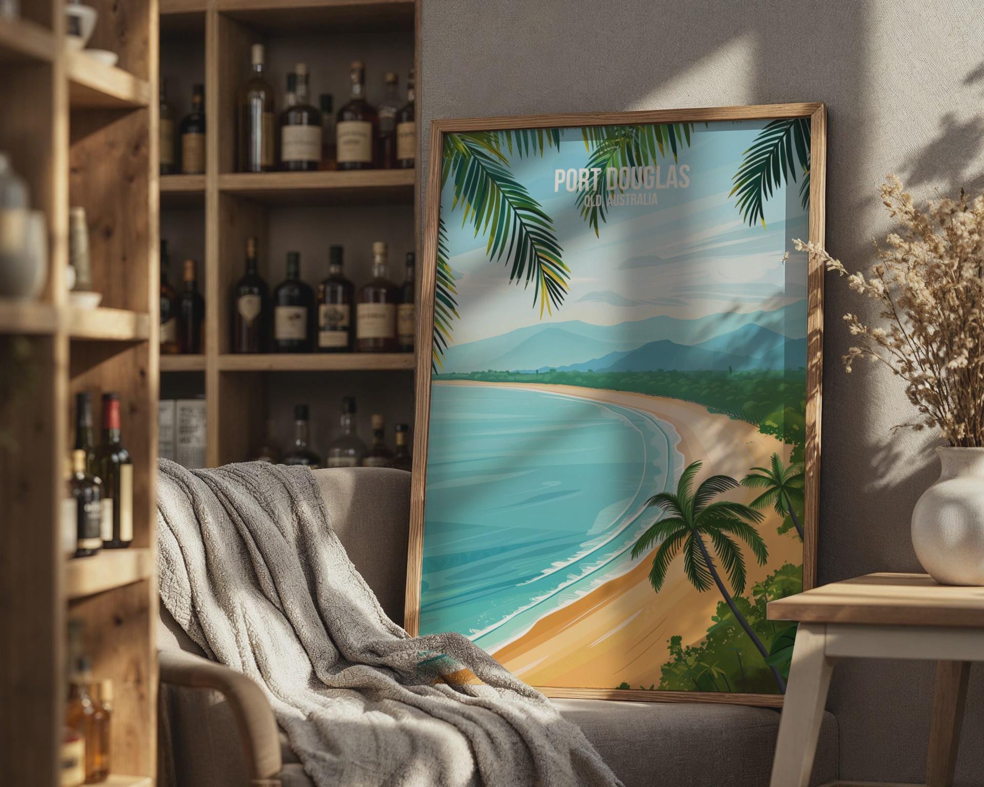 Port Douglas Coastal Art Print Australia Wall Art - Travel Wall Art