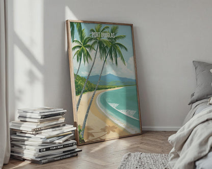 Port Douglas Beach Poster Art Print - Travel Wall Art