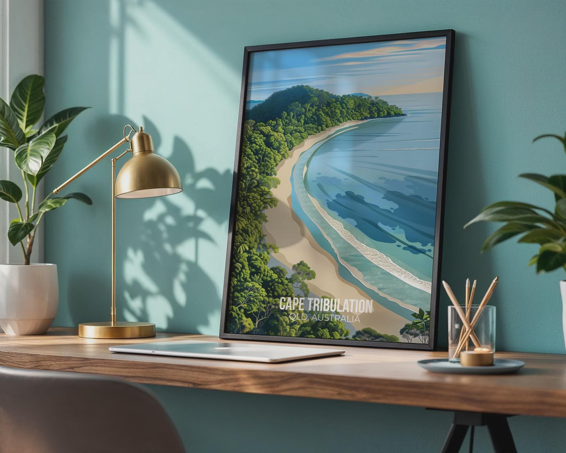 Cape Tribulation Beach Wall Art Print Australia - Travel Wall Art