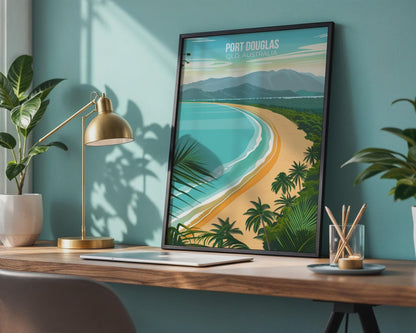 Port Douglas Coastal Art Print Australia - Travel Wall Art