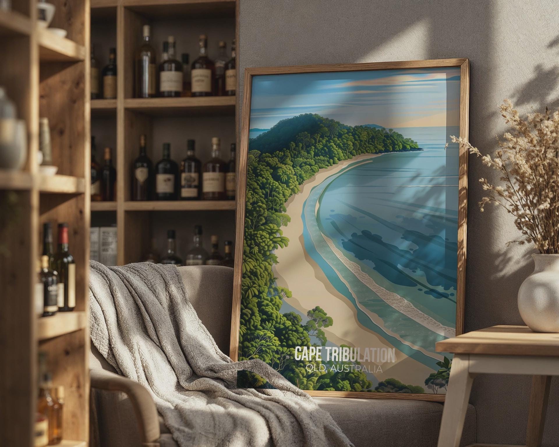Cape Tribulation Beach Wall Art Print Australia - Travel Wall Art