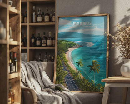 Port Douglas QLD Australia Beach Poster Print - Travel Wall Art