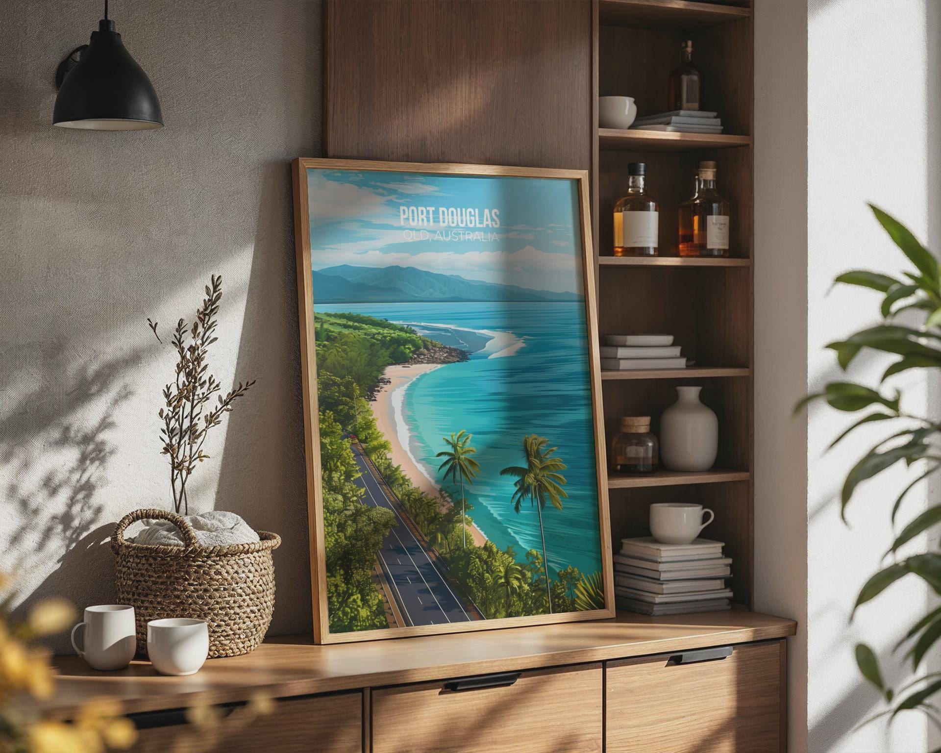Port Douglas QLD Australia Beach Poster Print - Travel Wall Art