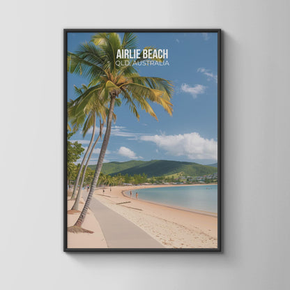 Airlie Beach QLD Australia Poster Wall Art - Travel Wall Art