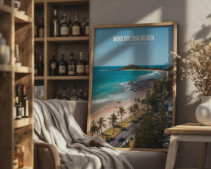 Mooloolaba Beach QLD Australia Poster Wall Art - Travel Wall Art