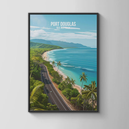 Port Douglas Scenic Print Queensland Australia Coastal Art - Travel Wall Art