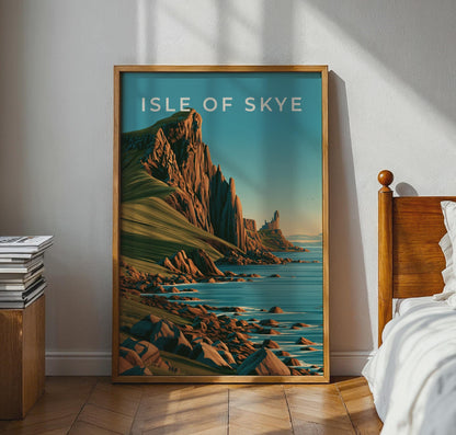 Isle of Skye Coastal Art Print - Travel Wall Art