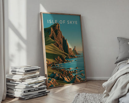 Isle of Skye Coastal Art Print - Travel Wall Art