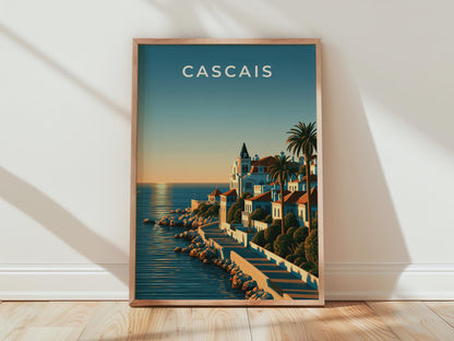 Cascais Coastal Print Wall Art - Travel Wall Art