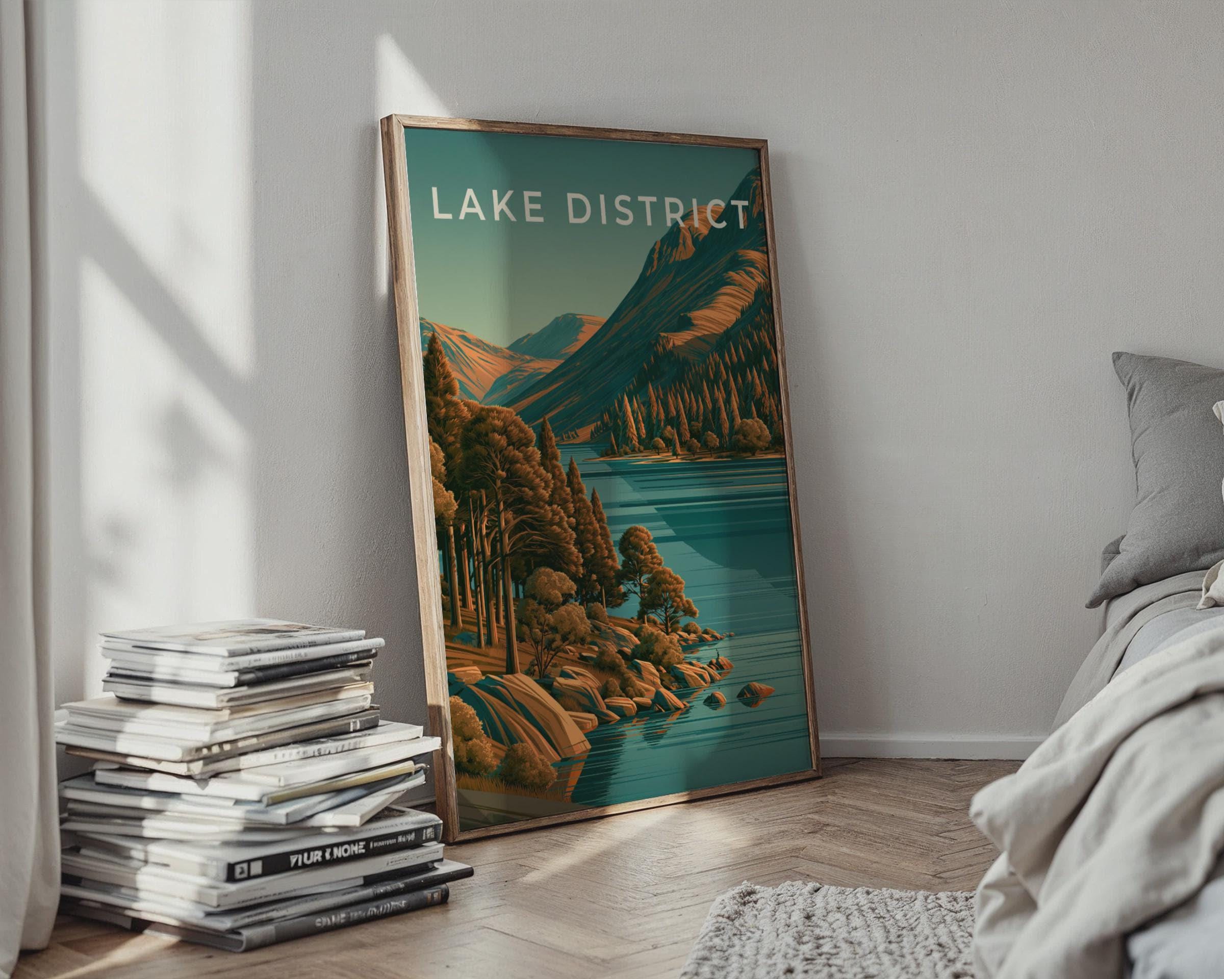 Lake District Scenic Print Wall Art - Travel Wall Art
