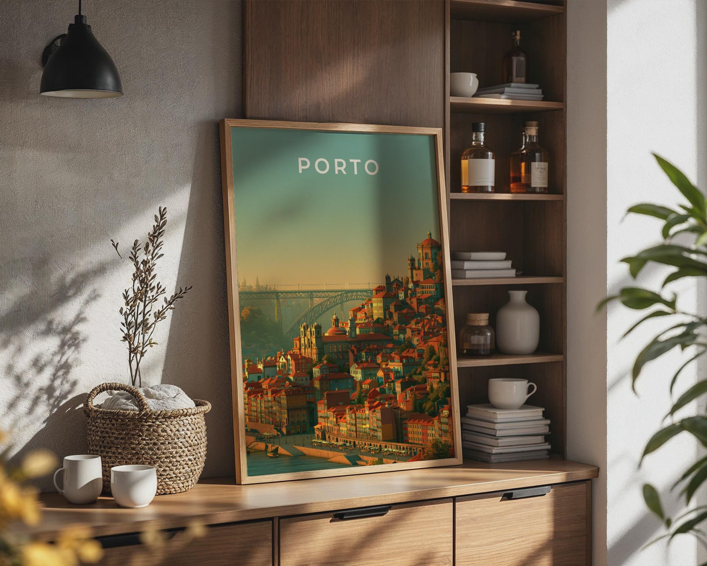 Porto Cityscape Art Print - Travel Wall Art