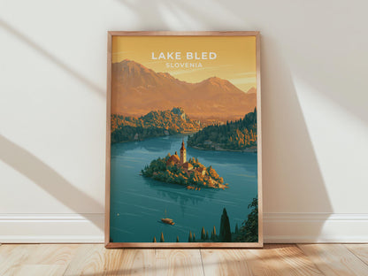 Lake Bled Poster