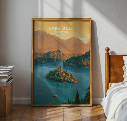 Lake Bled Poster