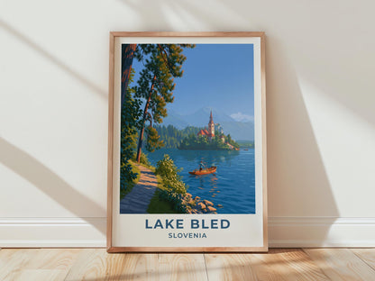 Lake Bled Poster