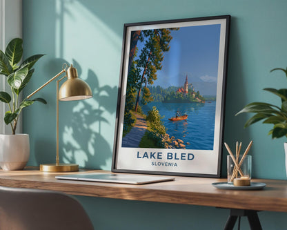 Lake Bled Poster