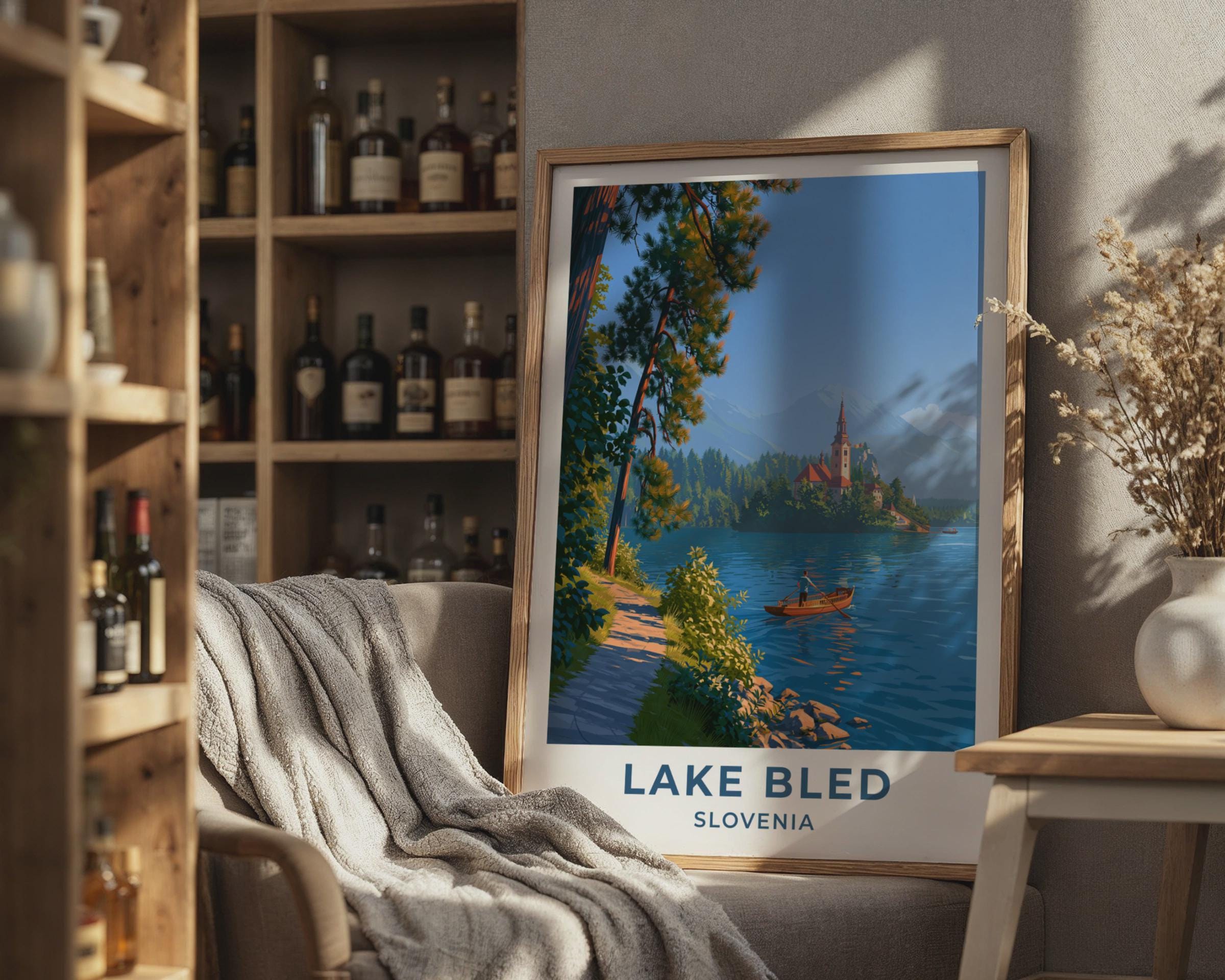 Lake Bled Poster