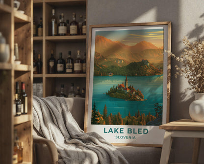 Lake Bled Poster
