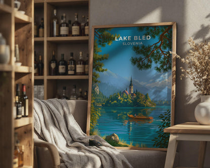 Lake Bled Poster