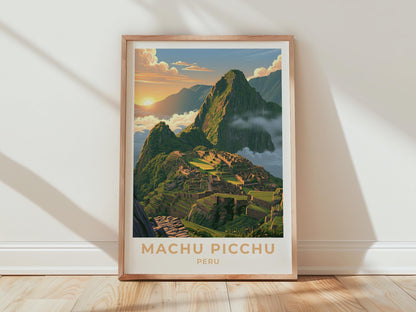 Machu Picchu Poster