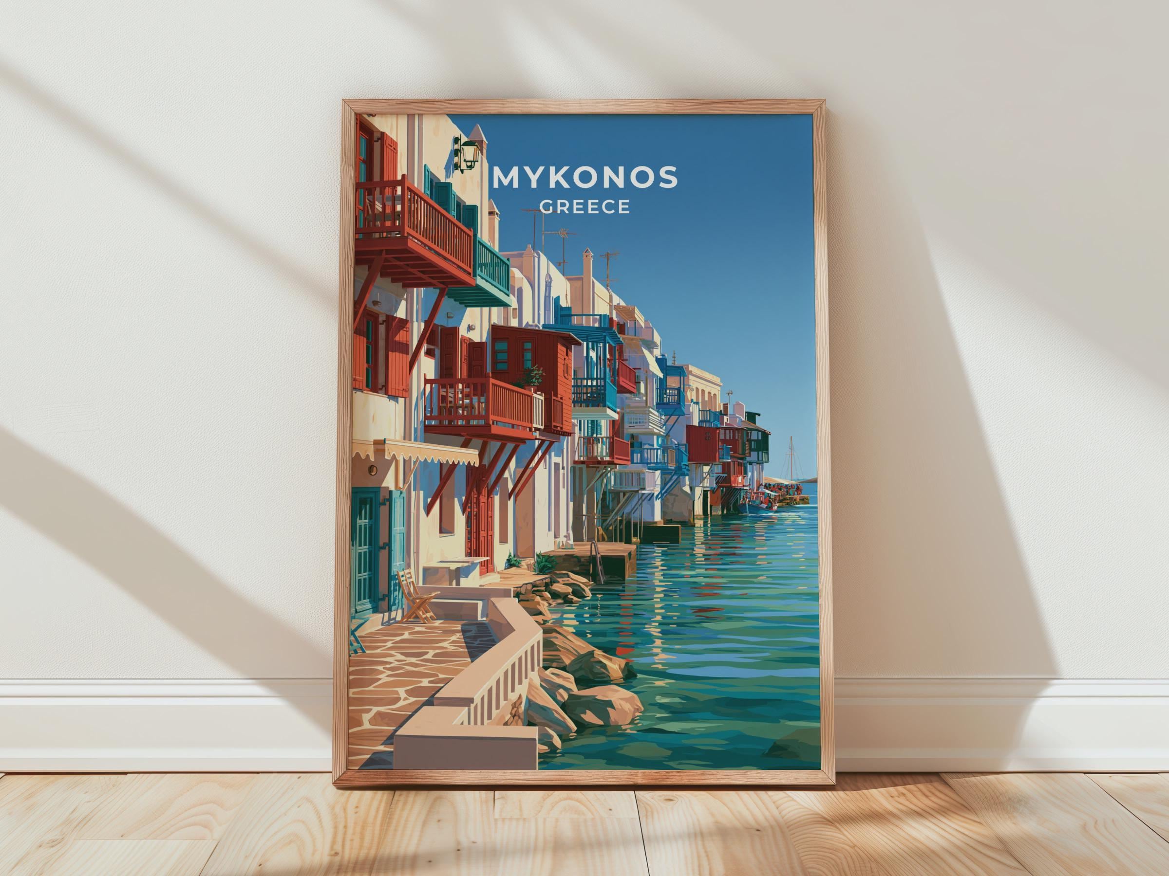 Mykonos Poster