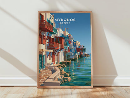 Mykonos Poster