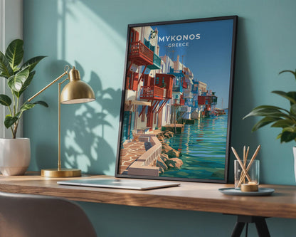 Mykonos Poster