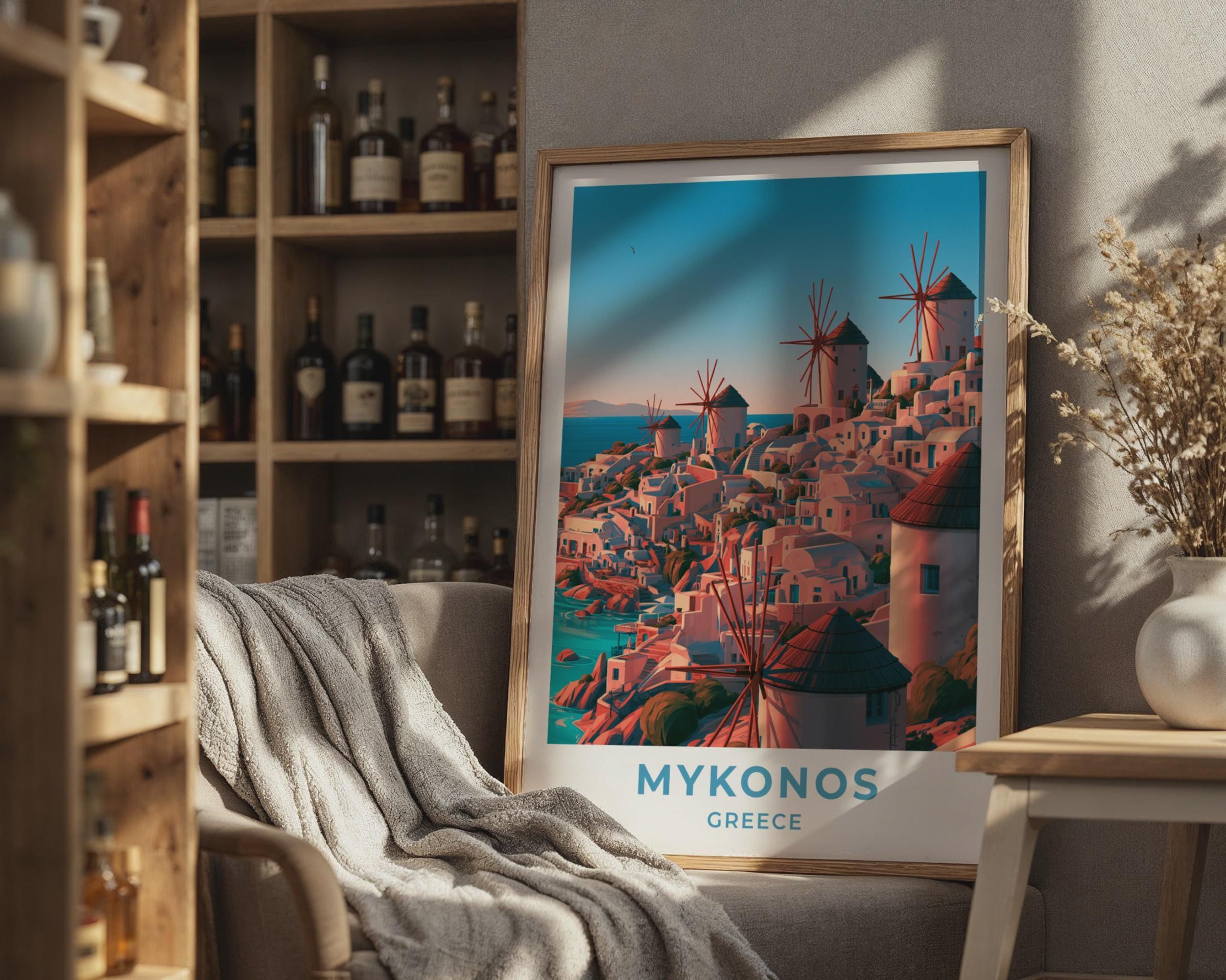 Mykonos Poster