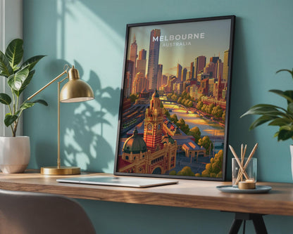 Melbourne Poster