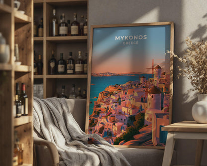 Mykonos Poster