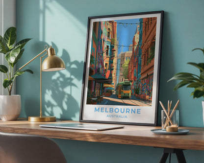 Melbourne Poster
