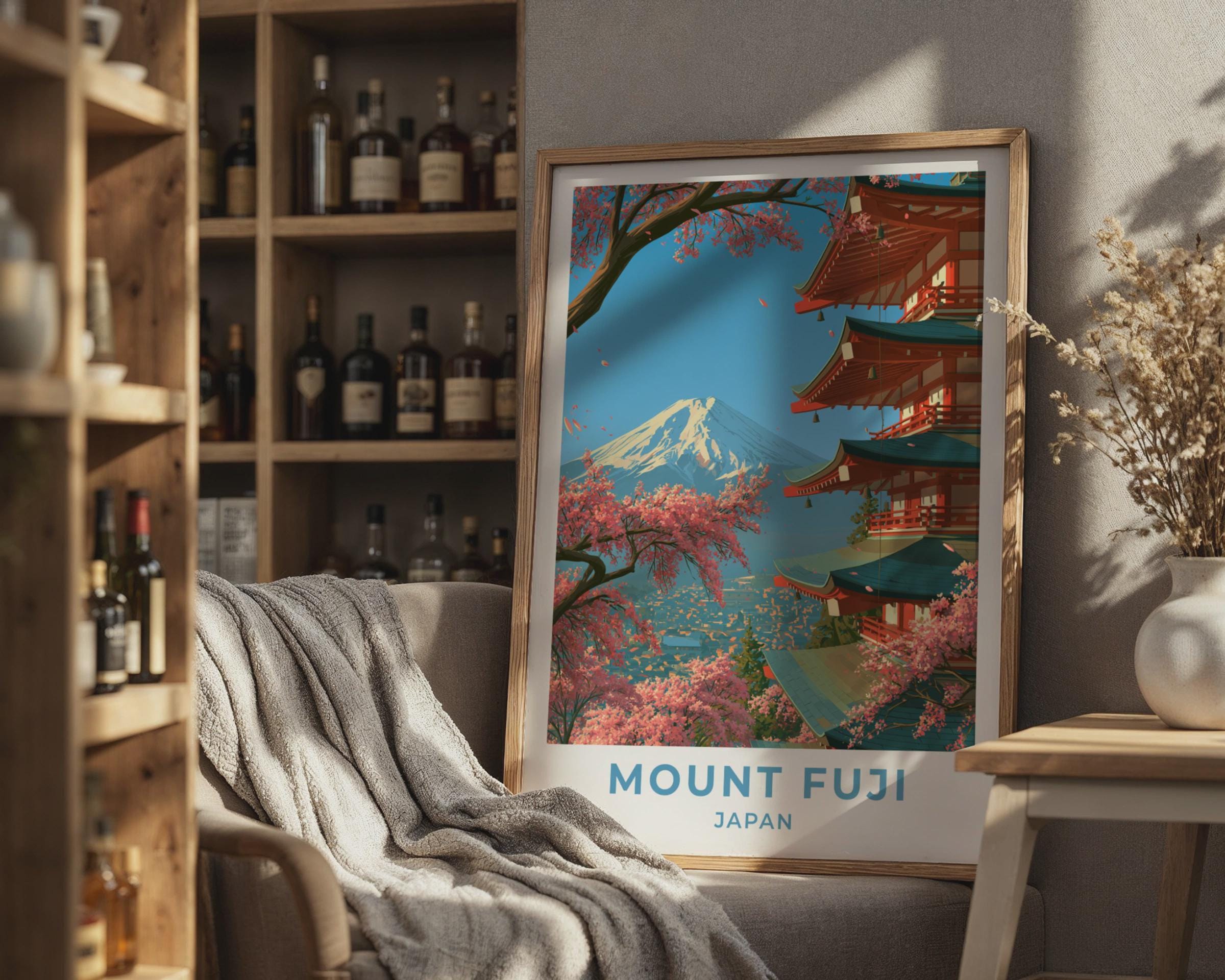 Mount Fuji Poster