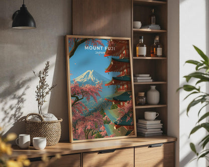 Mount Fuji Poster
