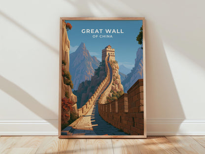 Great Wall of China Poster
