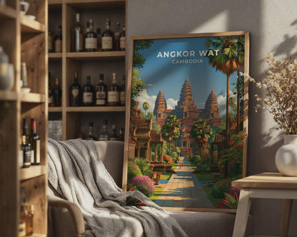 Angkor Wat Poster