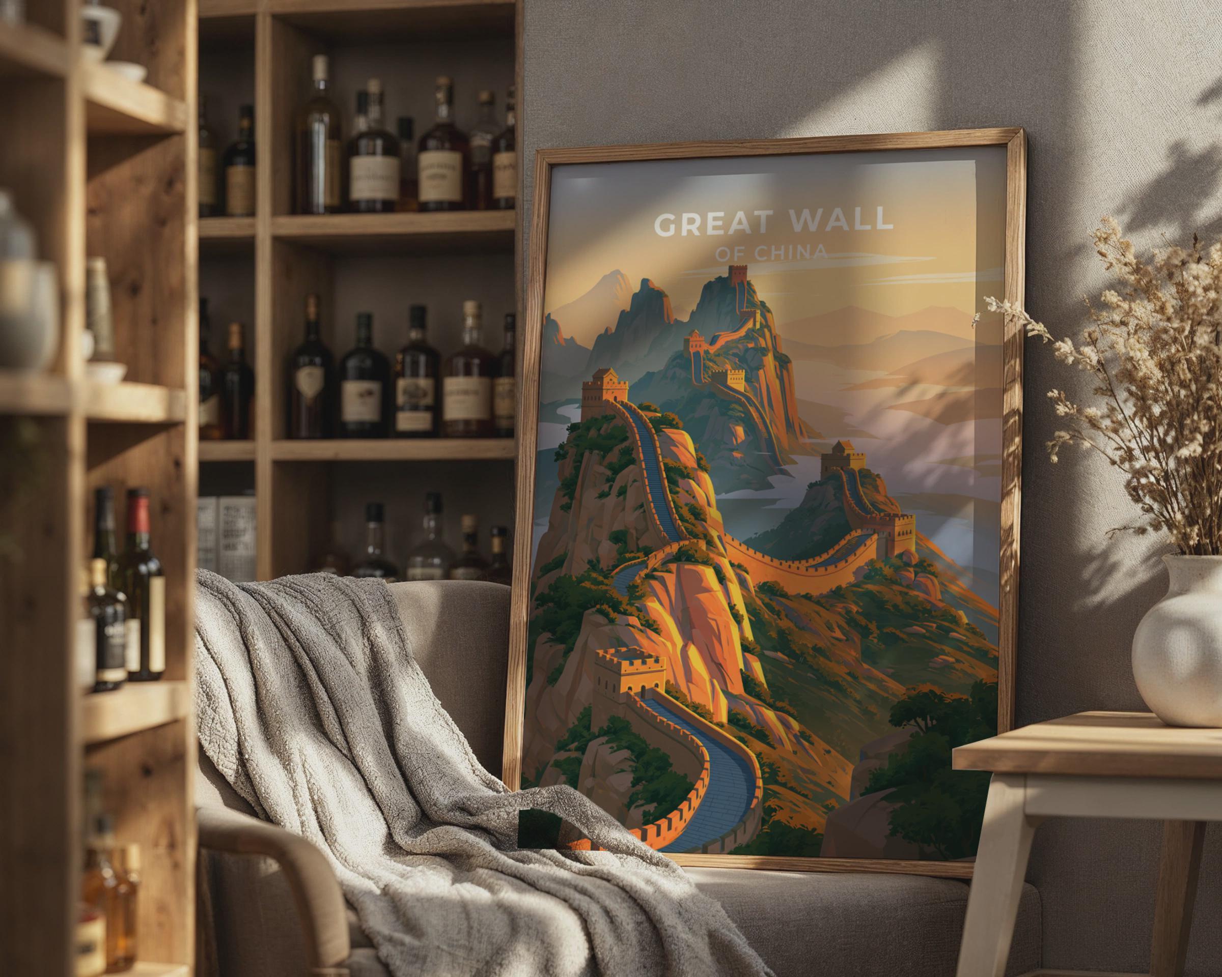 Great Wall of China Poster