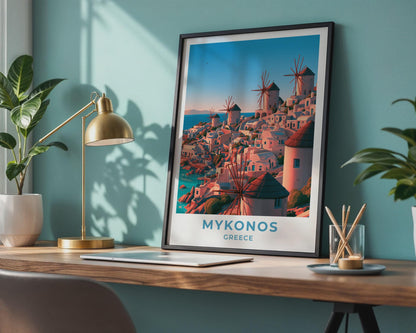 Mykonos Poster