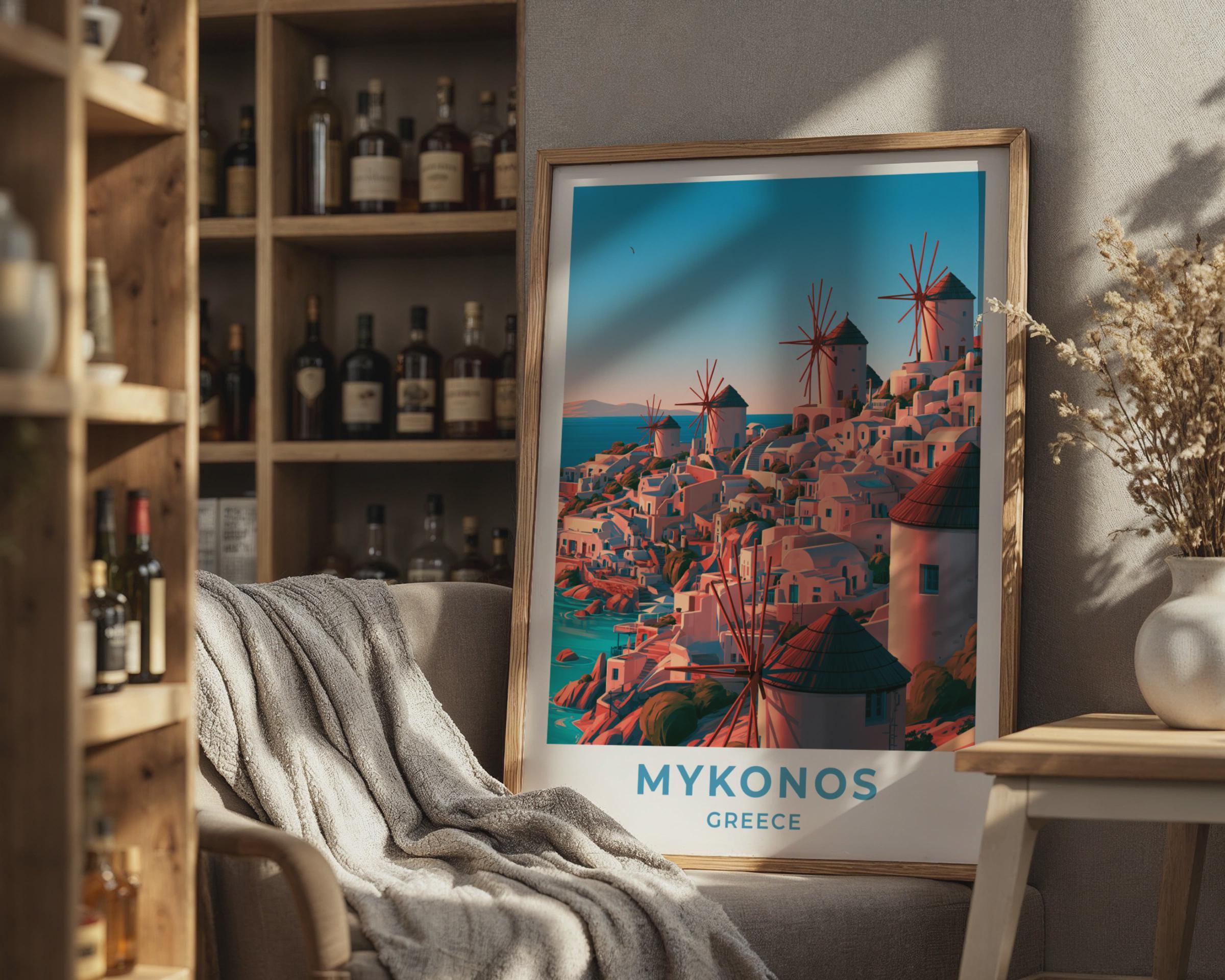 Mykonos Poster
