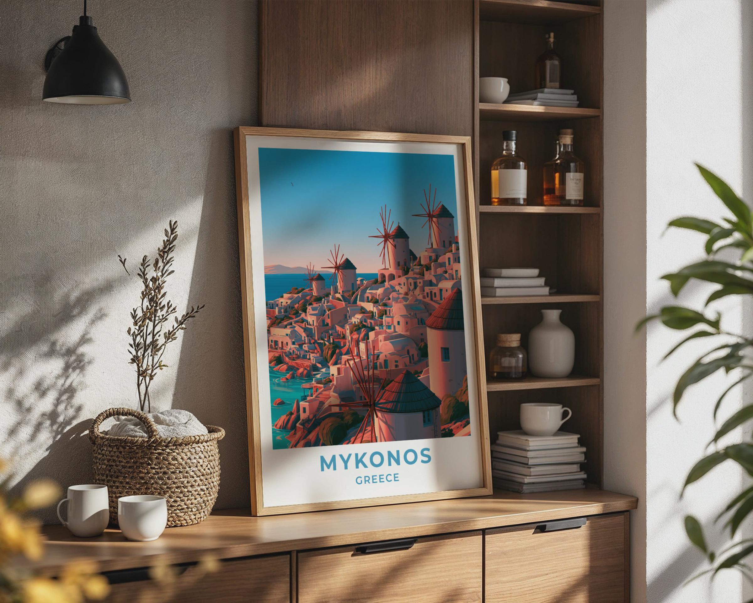 Mykonos Poster