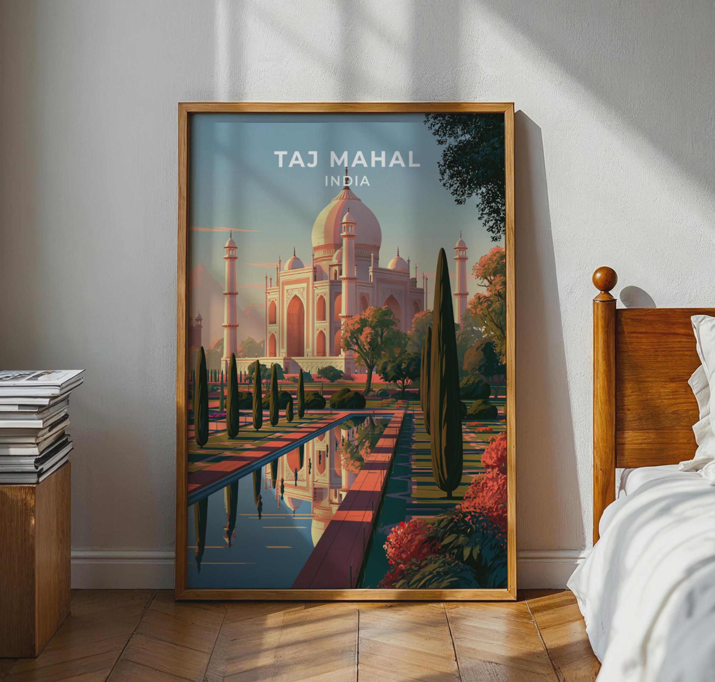 Taj Mahal Poster